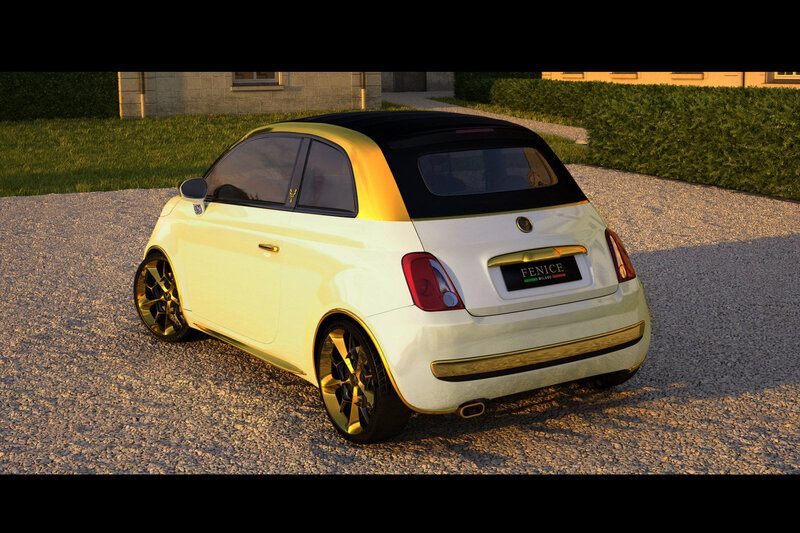 White and Gold Car — Serene