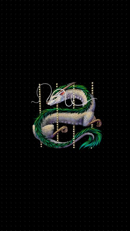 White and Green Dragon