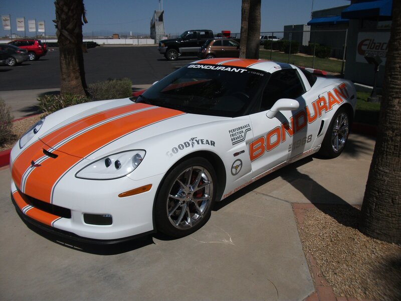 White and Orange Corvette — Neutral