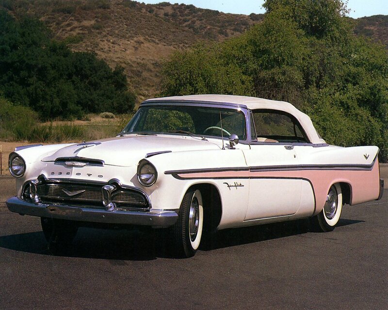 White and Pink Convertible