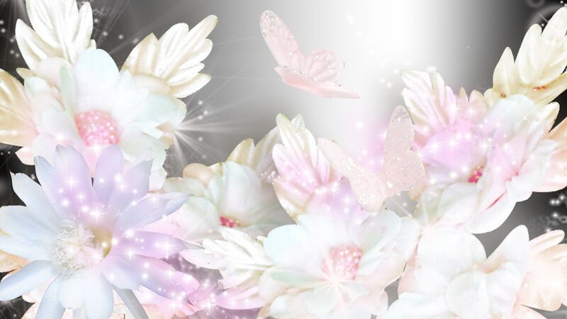 White and Pink Flowers — Dreamy