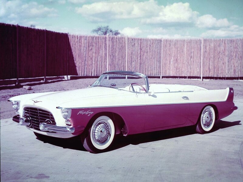 White and Purple Convertible
