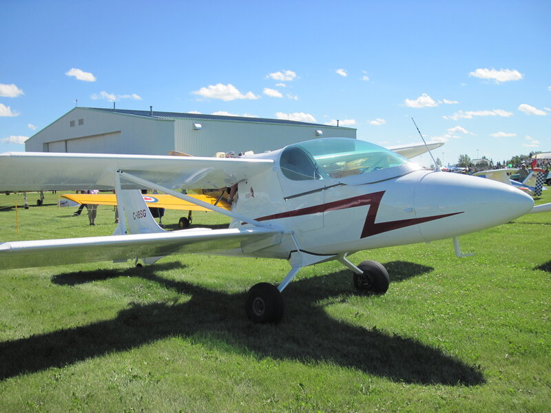 White and Red Airplane — Green