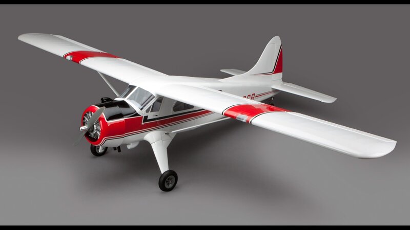 White and Red Airplane — Neutral