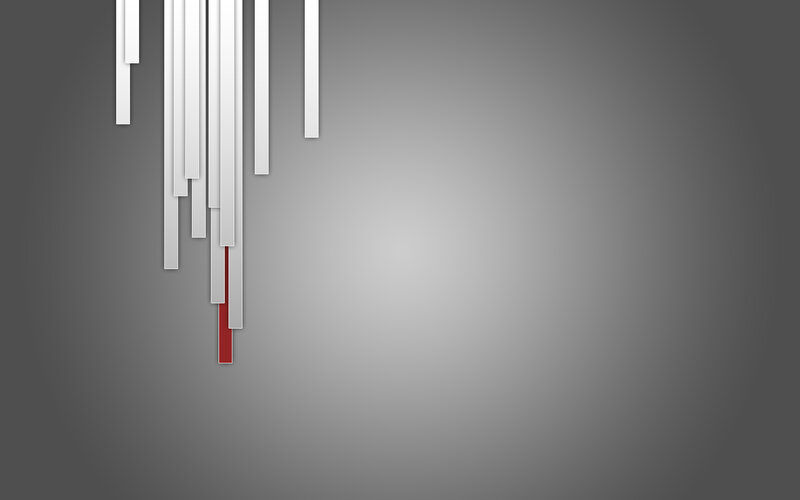 White and Red Bars