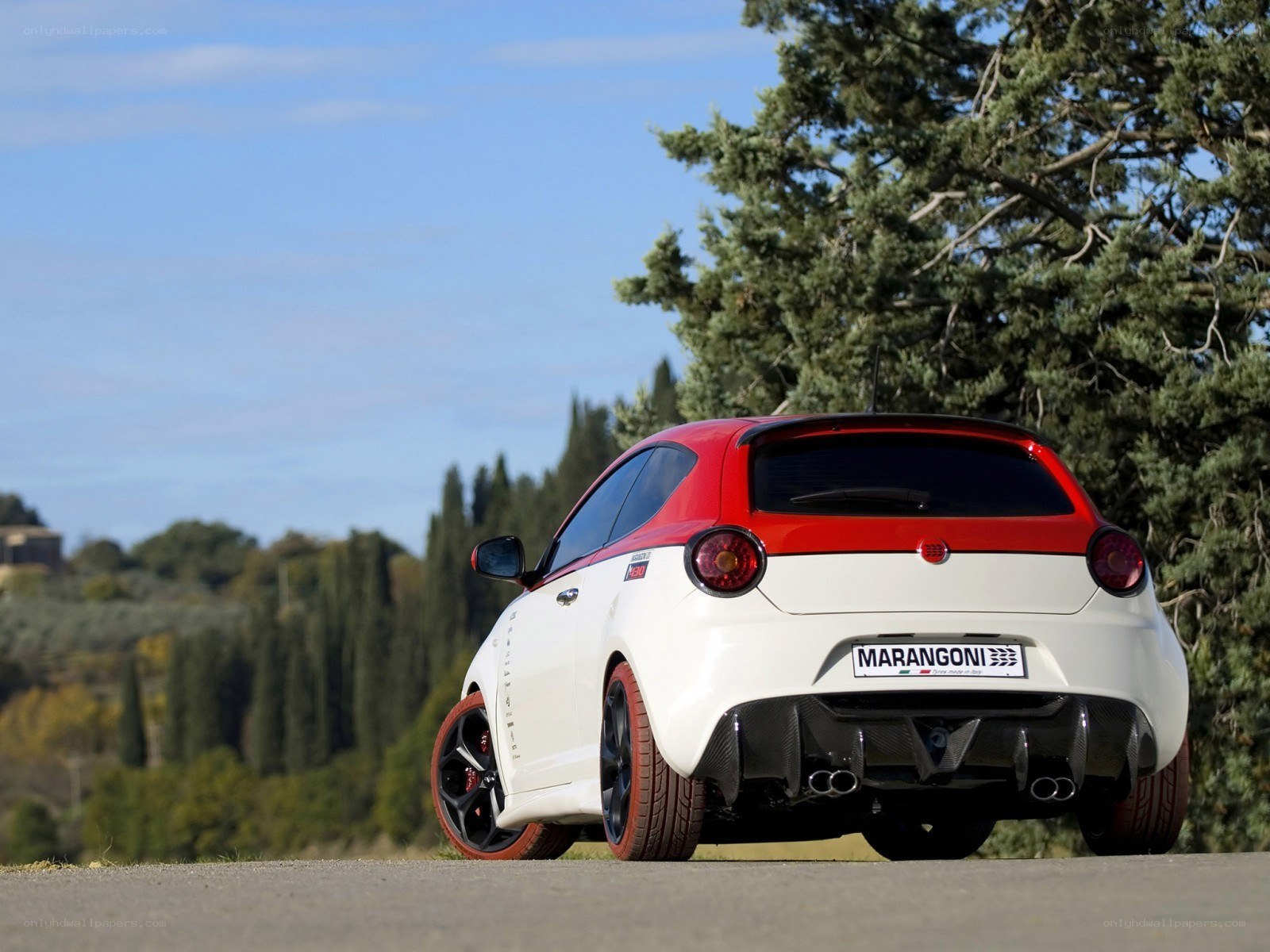 white and red car on road