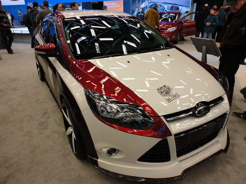 White and Red Car