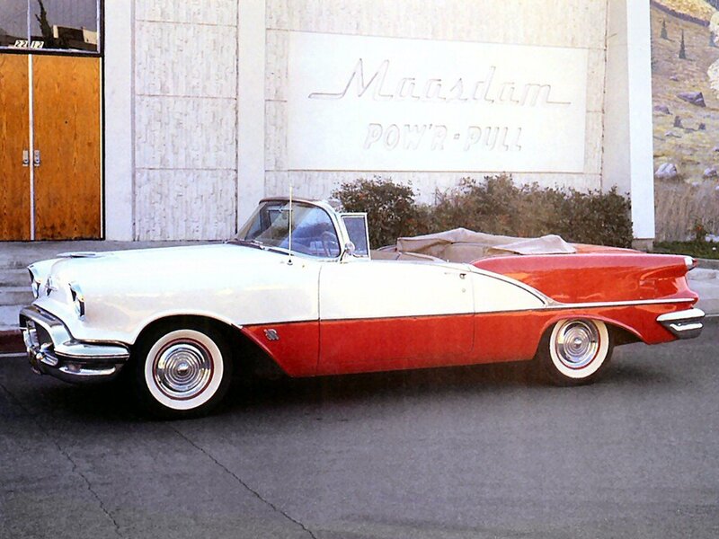 White and Red Convertible Car — Calm