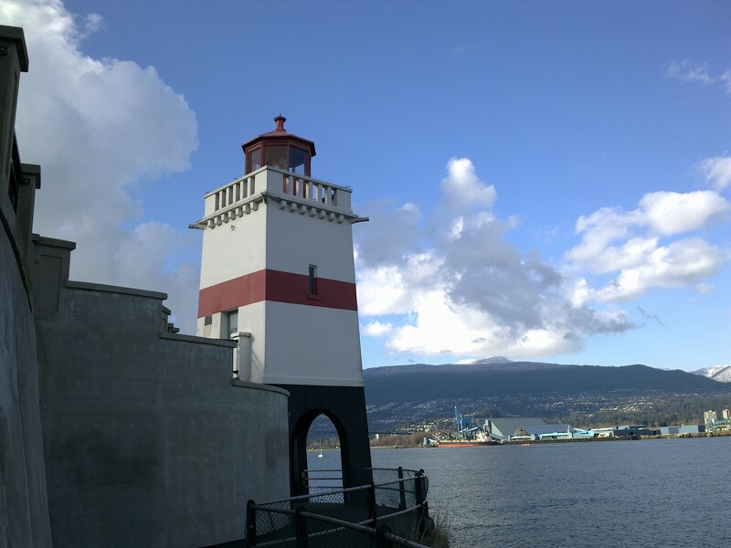 White and Red Lighthouse