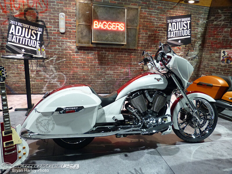 White and Red Motorcycle — Neutral, Photograph, Guitar