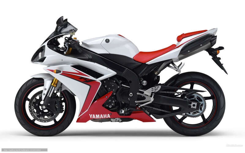 White and Red Motorcycle — Neutral, Photograph, Seat, Exhaust, Wheel