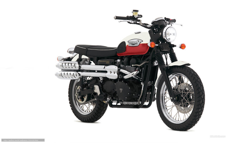 White and Red Motorcycle — Neutral, Photograph, Seat, Headlight