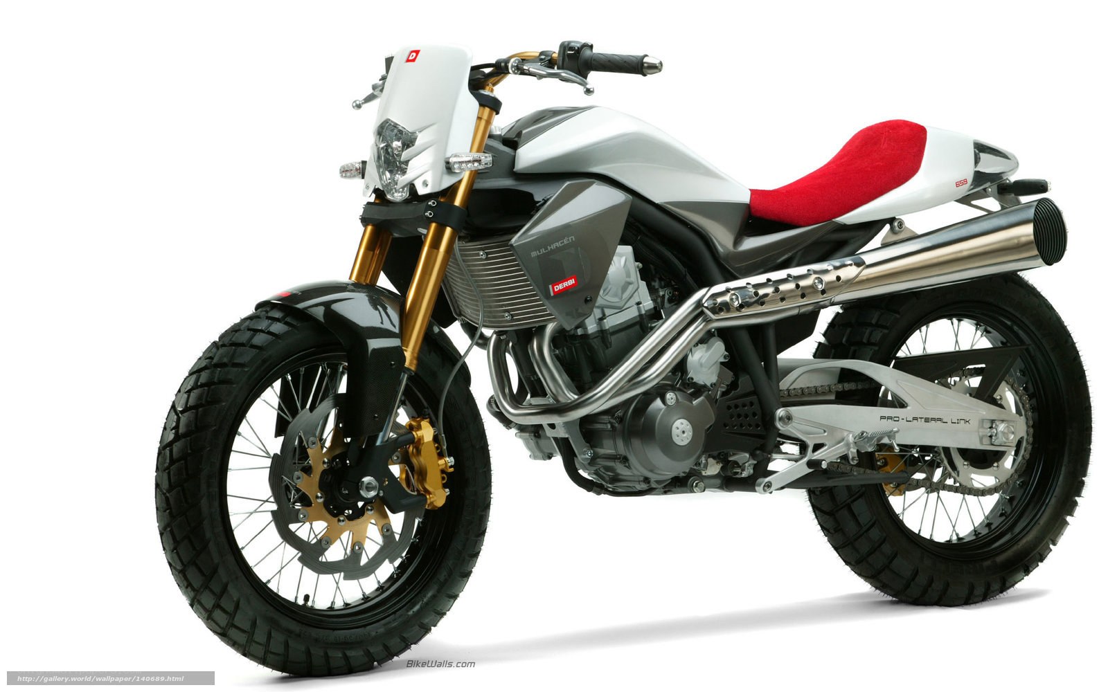 white and red motorcycle