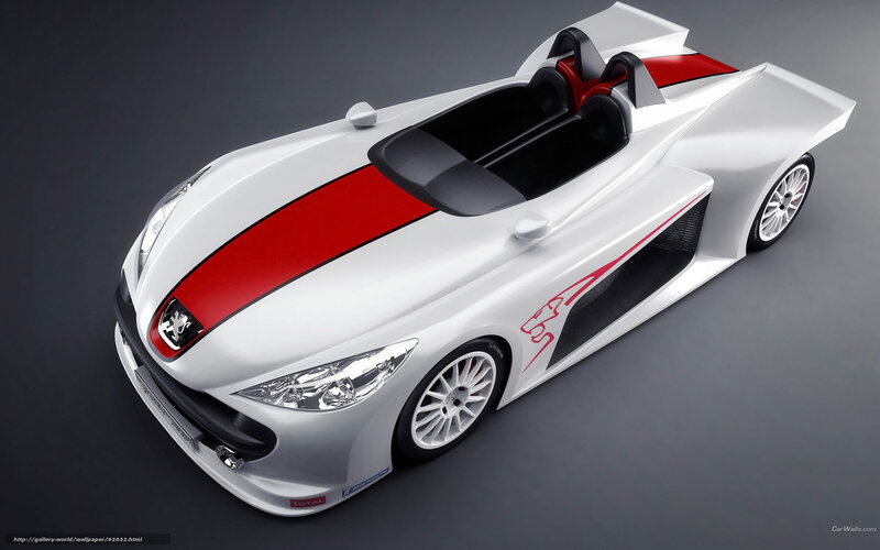White and Red Race Car — Sleek