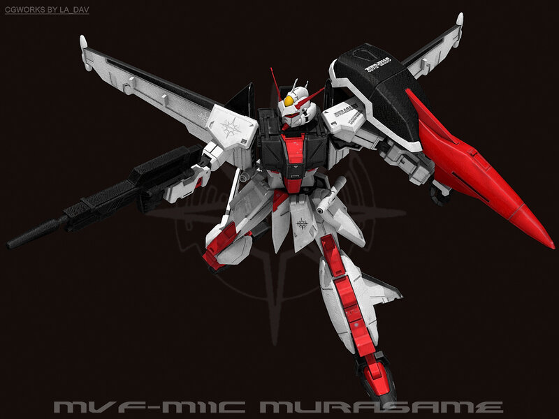 White and Red Robot — Dramatic