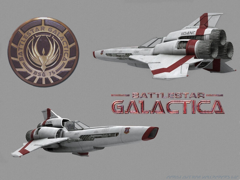 White and Red Spaceship — Gray