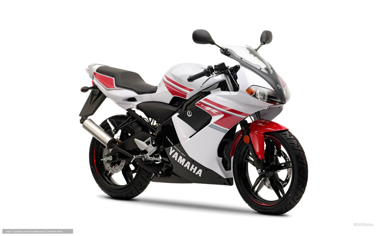 white and red sport motorcycle