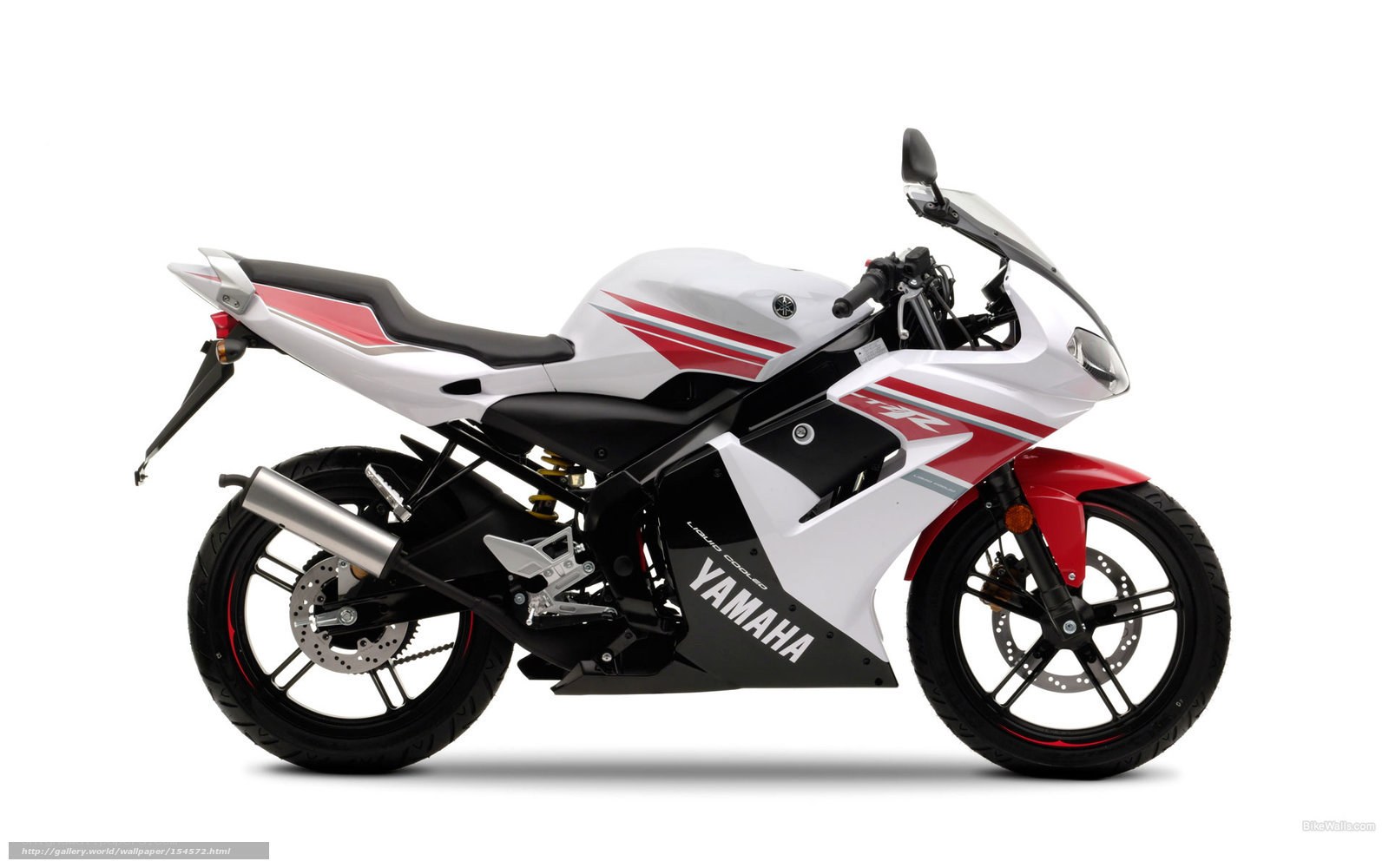 white and red sport motorcycle