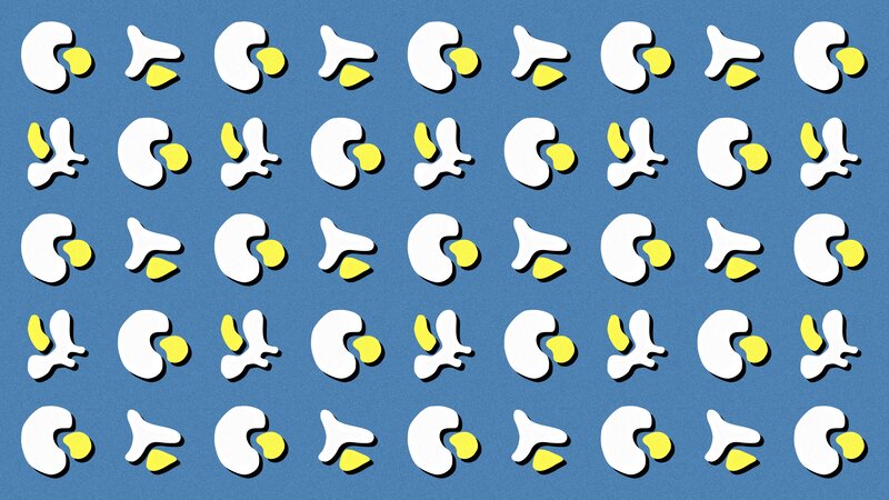 White and Yellow Shapes