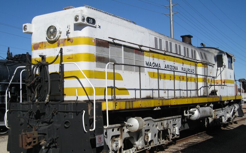 White and Yellow Train Engine