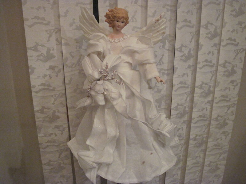 White Angel Figurine
