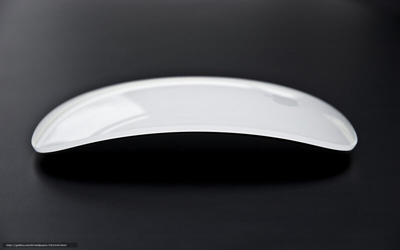 White Apple Magic Mouse