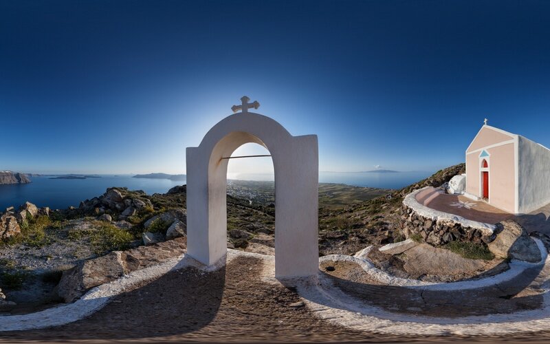 White Arch and Chapel