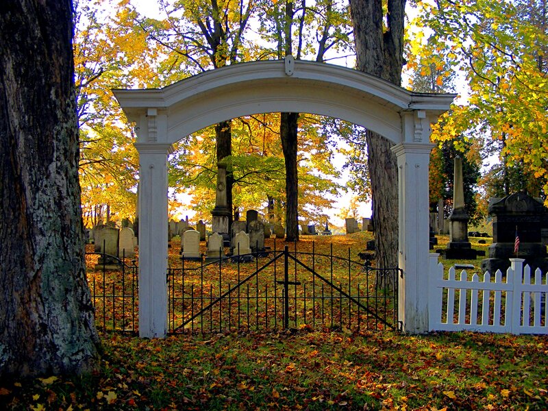 White Arch in Cemetery