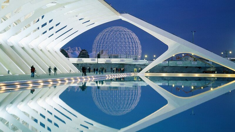 White Architectural Structure