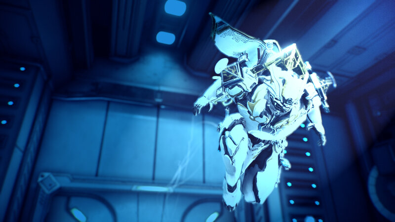 White Armored Character