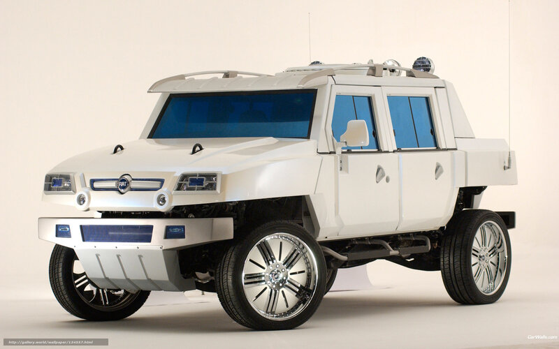 white armored concept vehicle