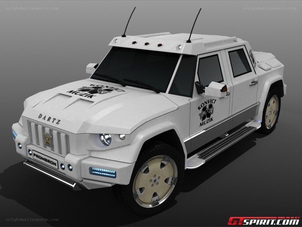 white armored truck concept