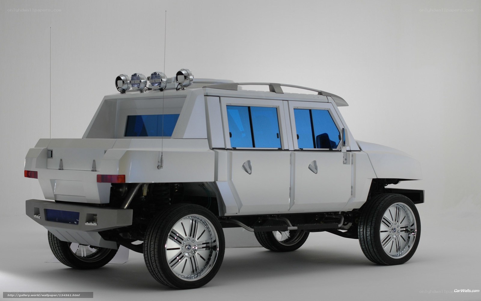 white armored vehicle concept