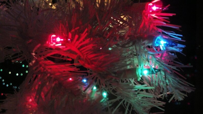 White Artificial Christmas Tree
