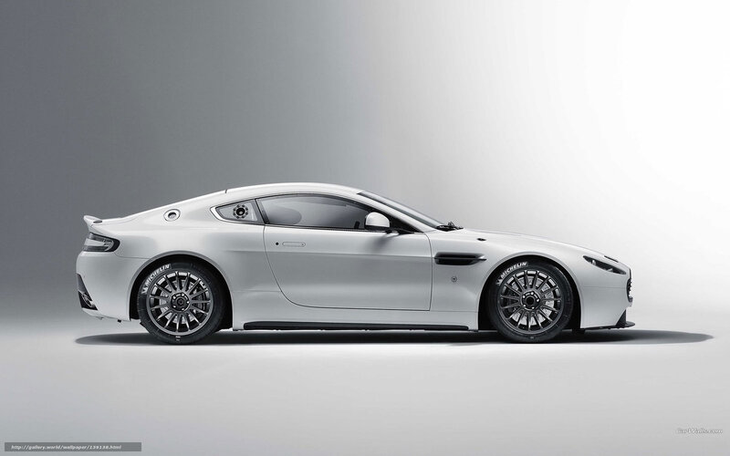 white aston martin sports car