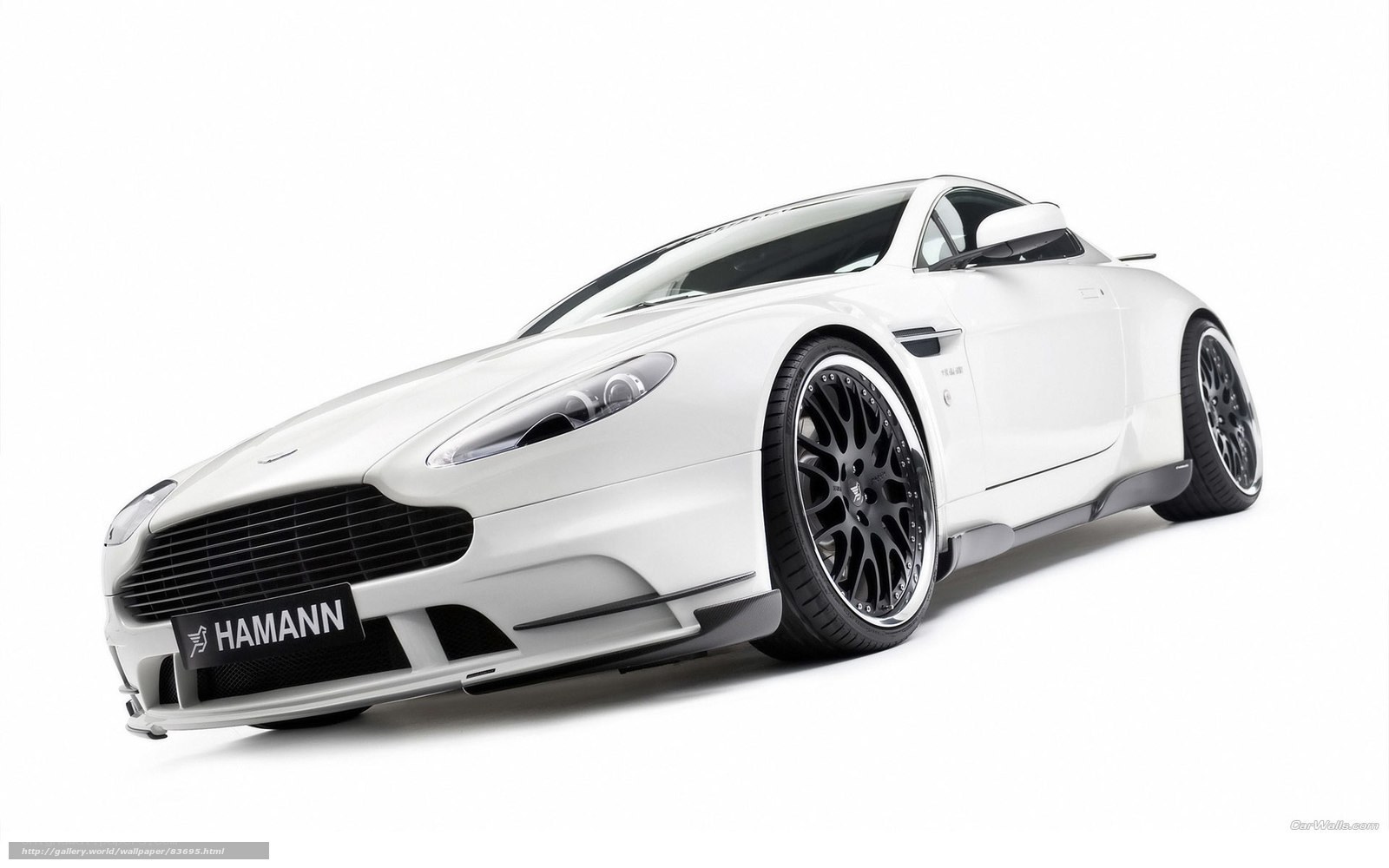 White Aston Vantage by Hamann