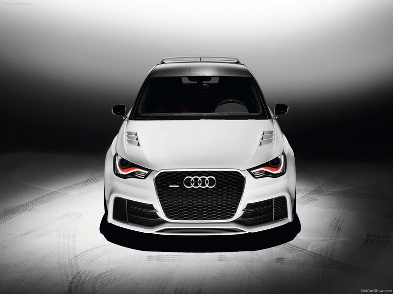 white audi a1 sportback