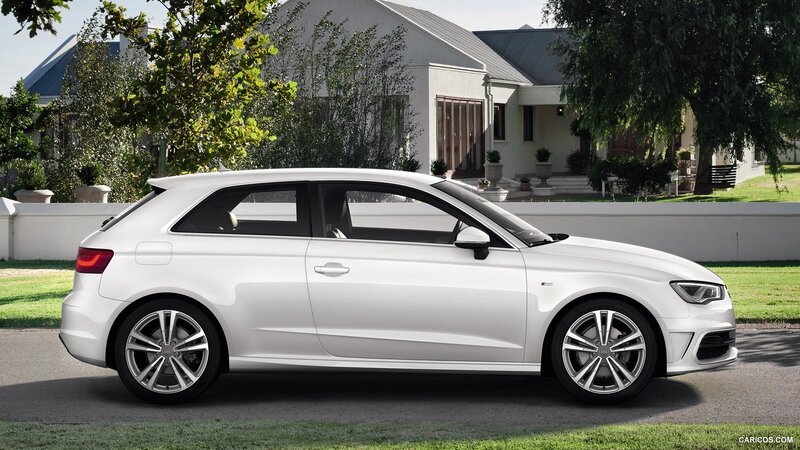 White Audi A3 Hatchback — Serene