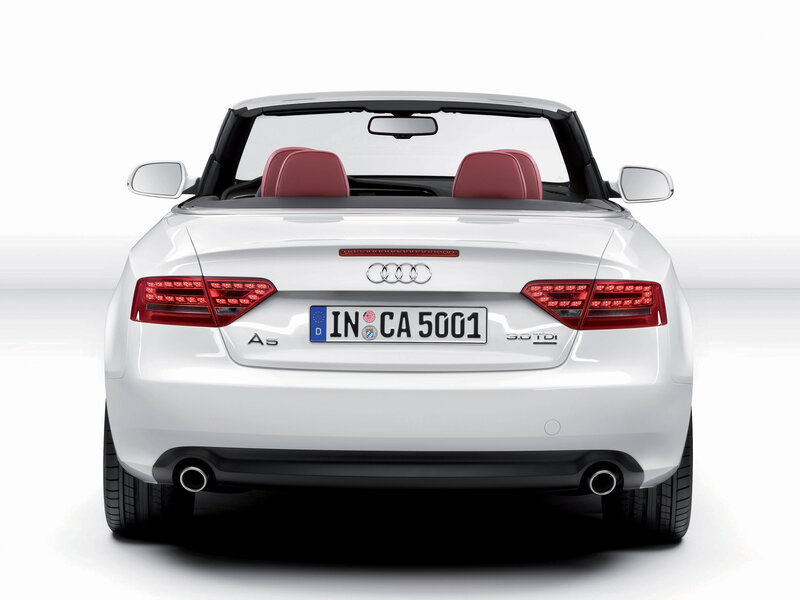 white audi a5 convertible