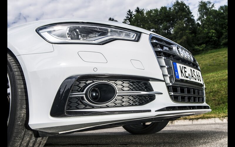 white audi front view