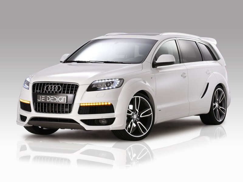 White Audi Q7 by JE Design