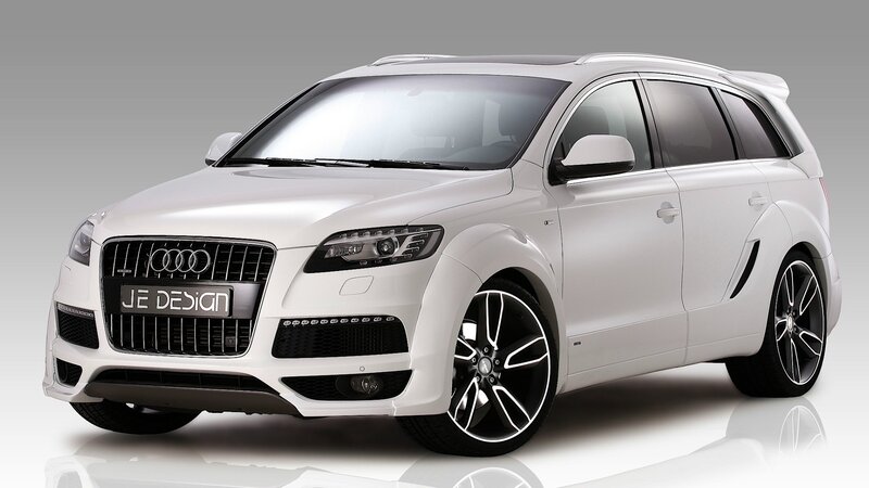 White Audi Q7 by JE Design