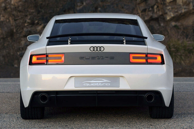 White Audi Quattro