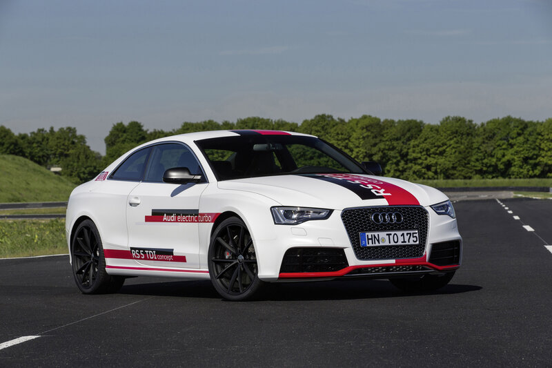 White Audi Rs5 Tdi Concept
