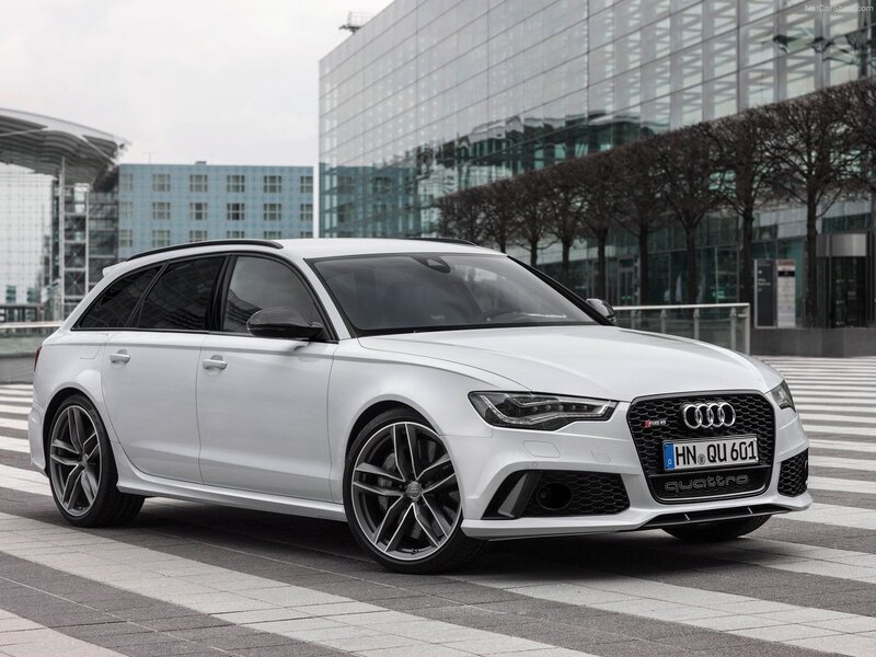White Audi Rs6 Avant