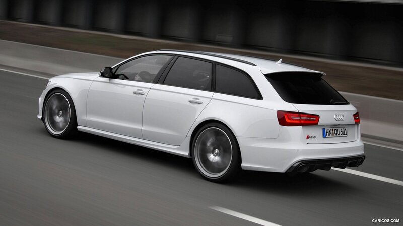 White Audi Rs6 Car