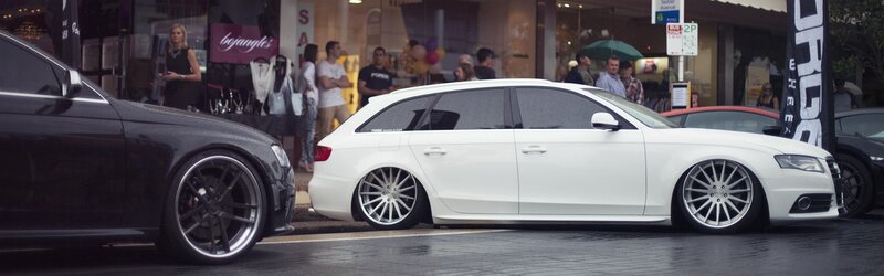 White Audi Station Wagon — Urban