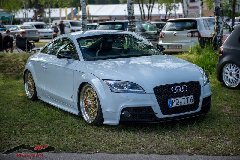 White Audi Tt Car — Calm, Afternoon