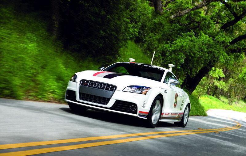 White Audi Tt Car
