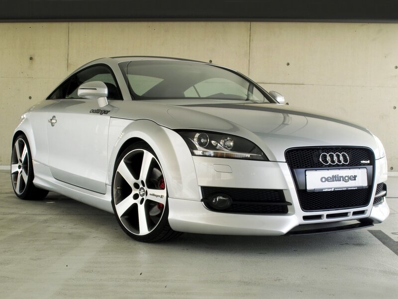 white audi tt coupe